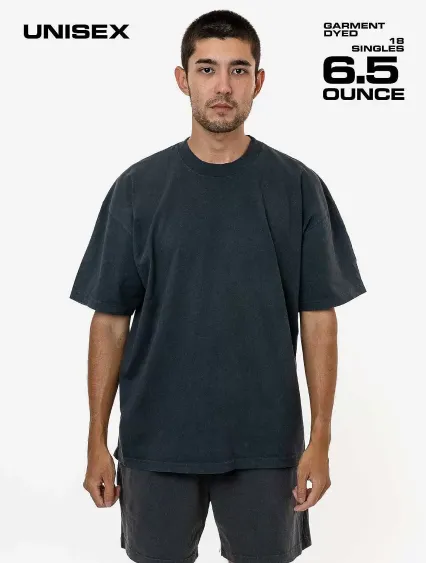 Los Angeles Apparel IMP1801FL S/S Grmnt Dye Crew Neck 6.5oz Catalog