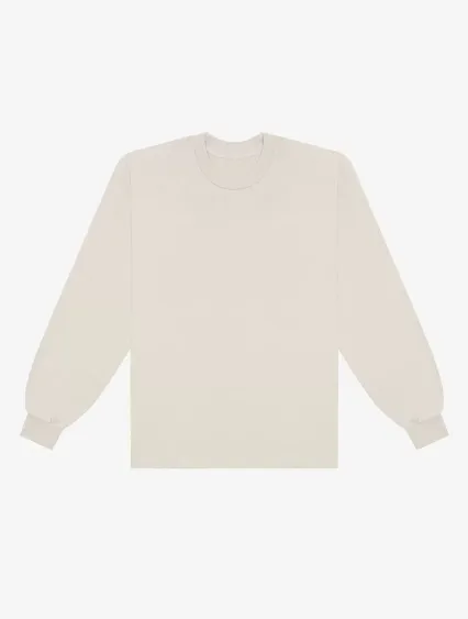 Los Angeles Apparel IMP2PL07FL 20/1 2ply Jersey L/ in Creme