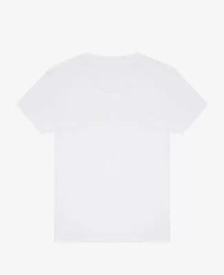 Los Angeles Apparel IMPFF309FL S/S  Cotton-Poly Te in White