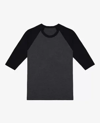 Los Angeles Apparel IMPFF453FL 3/4 Slv Ply Cttn Raglan 3.8 oz Catalog