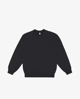 Los Angeles Apparel IMPHF07FL L/S Heavy Fleece PO  in Off black