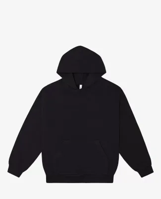 Los Angeles Apparel IMPHF09FL L/S Heavy Fleece Hoo in Off black