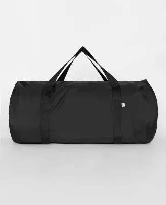 Los Angeles Apparel NT563 Nylon Weekender Bag in Black/black