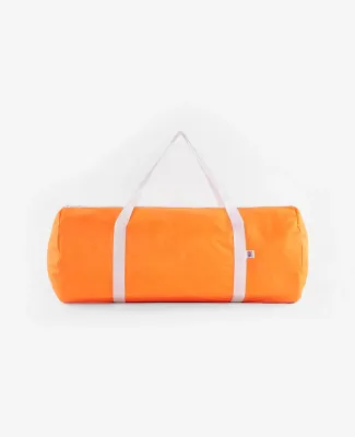 Los Angeles Apparel RNB540 Nylon Pack Cloth Gym Ba in Fluorescent orange
