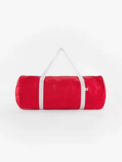 Los Angeles Apparel RNB540 Nylon Pack Cloth Gym Ba in Red