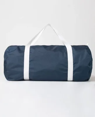 Los Angeles Apparel RNB563 Nylon Pack Weekender Ba in Navy