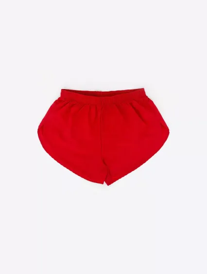 Los Angeles Apparel RNF304 Women's Nylon Taffeta S in Red