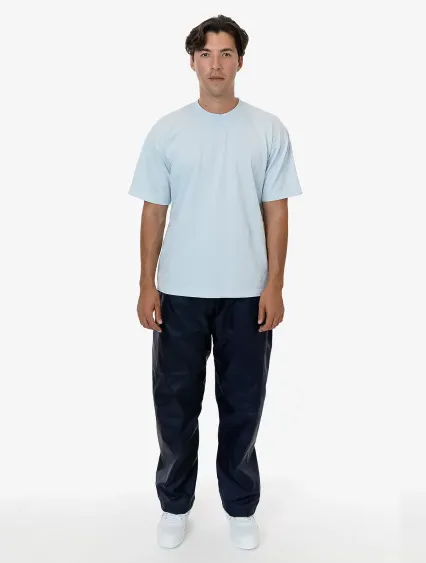 Los Angeles Apparel RNF405 Nylon Taffeta Lined Tra in Midnight navy