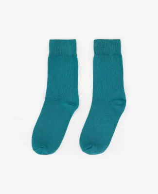 Los Angeles Apparel SMRSOCK Unisex Summer Sock in Teal