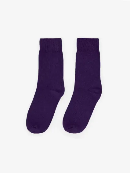 Los Angeles Apparel SMRSOCK Unisex Summer Sock in Urchin
