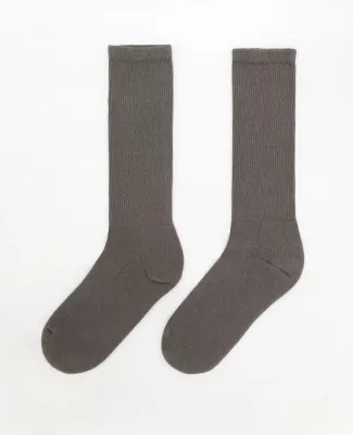 Los Angeles Apparel UNISOCK Unisex Crew Sock in Falcon