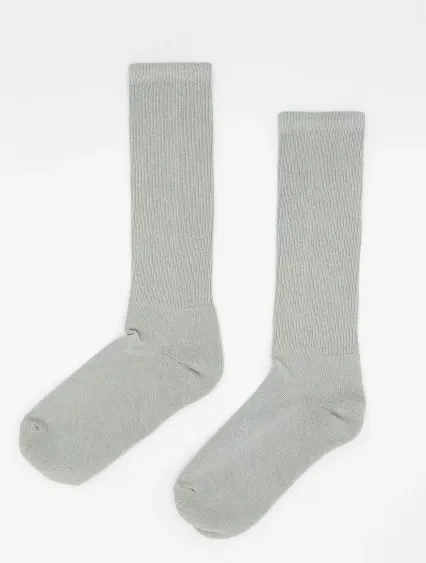 Los Angeles Apparel UNISOCK Unisex Crew Sock in Sage