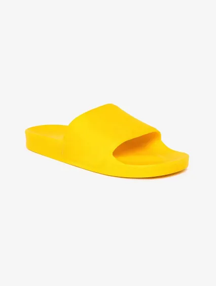 Los Angeles Apparel UNISLIDE Unisex Everyday Slide in Gold
