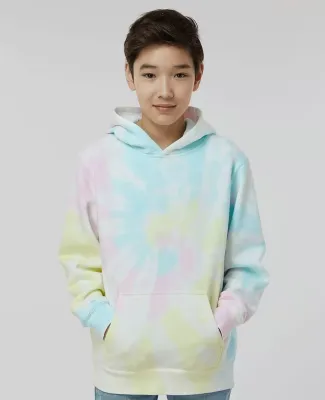 Independent Trading PRM1500TD Youth Midweight Tie-Dyed Hooded Sweatshirt Catalog
