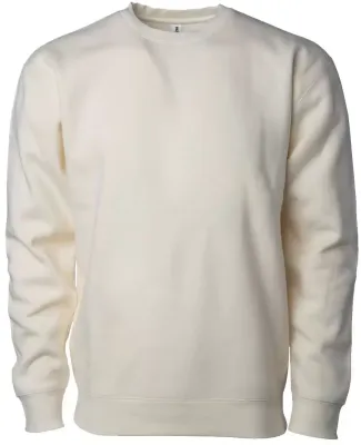 Independent Trading IND3000 Heavyweight Crewneck S in Bone