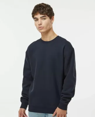 Independent Trading IND3000 Heavyweight Crewneck S in Navy