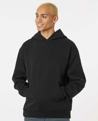 Independent Trading IND420XD Mainstreet Hooded Swe in Black
