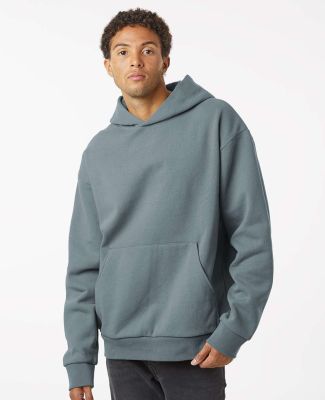 Independent Trading IND420XD Mainstreet Hooded Swe in Blue magic