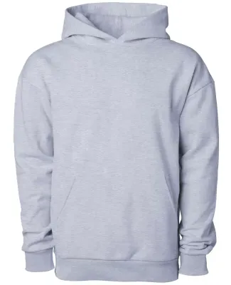 Independent Trading IND280SL Avenue Pullover Hoode in Grey heather