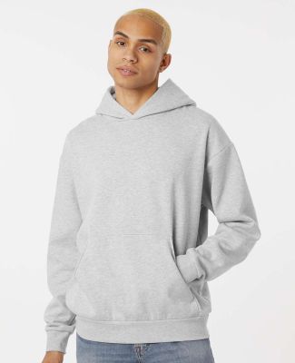Independent Trading IND280SL Avenue Pullover Hoode in Grey heather