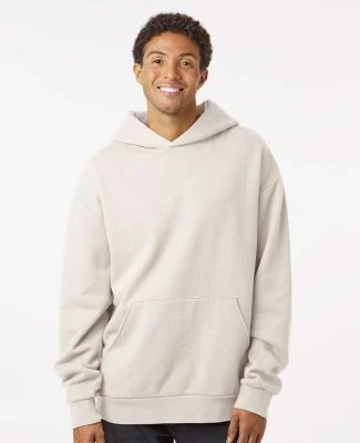 Independent Trading IND280SL Avenue Pullover Hoode in Ivory