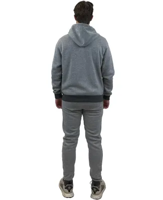 Stilo Apparel 21927HJLG Matching Sweat Set Wholesa in Light grey