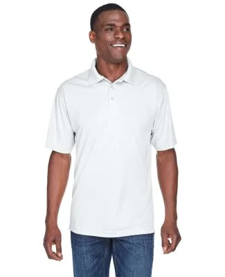 8425 UltraClub® Men's Cool & Dry Sport Performanc in White