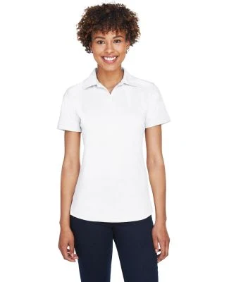 8425L UltraClub® Ladies' Cool & Dry Sport Perform in White