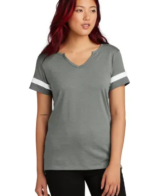 Sport Tek LST6041 Sport-Tek<sup></sup> Ladies Half in Vtgh/white