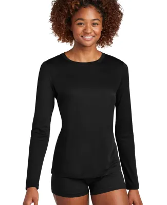 Sport Tek LST420LS Sport-Tek<sup></sup> Ladies Pos in Black