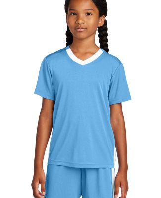 Sport Tek YST101 Sport-Tek<sup></sup> Youth Compet in Carbl/wht