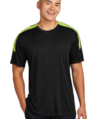 Sport Tek ST100 Sport-Tek<sup></sup> Competitor<su in Blk/lmshk