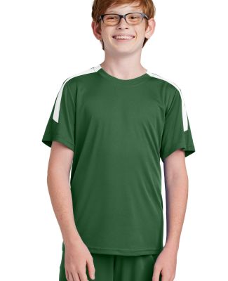Sport Tek YST100 Sport-Tek<sup></sup> Youth Compet in Frgn/white