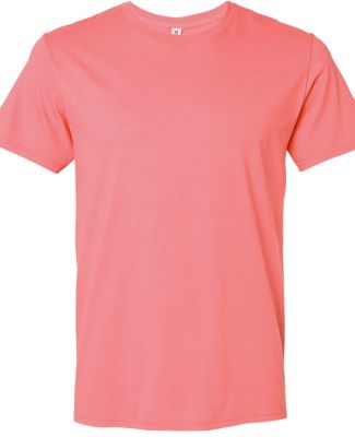 Jerzees 570MR Premium Cotton T-Shirt in Sunset coral