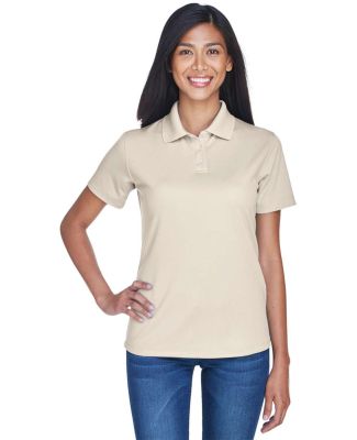 8445L UltraClub Ladies' Cool & Dry Stain-Release P in Stone