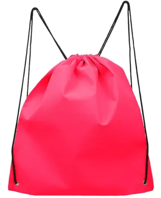 Q-Tees Q1235 Non-Woven Sportpack in Hot pink