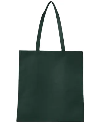 Q-Tees Q126300 Non-Woven Tote Bag in Forest green