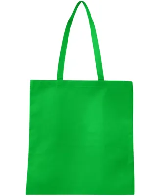 Q-Tees Q126300 Non-Woven Tote Bag in Kelly green