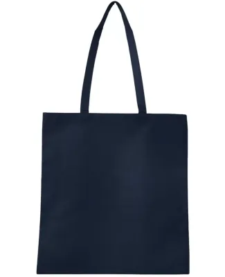 Q-Tees Q126300 Non-Woven Tote Bag in Navy