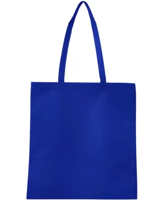 Q-Tees Q126300 Non-Woven Tote Bag in Royal