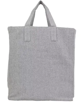 Q-Tees S900 Sustainable Grocery Bag in Steel grey