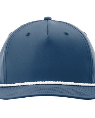 Richardson Hats 258 Braided Performance Cap in Light blue/ white