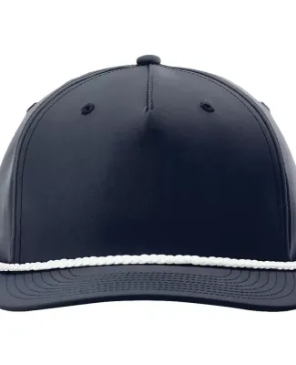Richardson Hats 258 Braided Performance Cap in Navy/ white