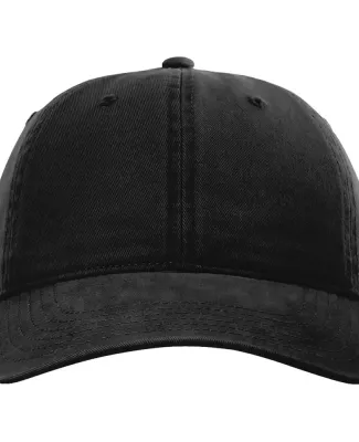Richardson Hats 326 Brushed Canvas Dad Hat in Black