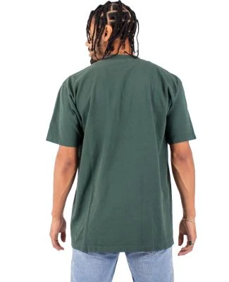 Shaka Wear Retail SHGD Garment-Dyed Crewneck T-Shi in Moss