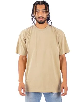 Shaka Wear Retail SHGD Garment-Dyed Crewneck T-Shi in Oatmeal