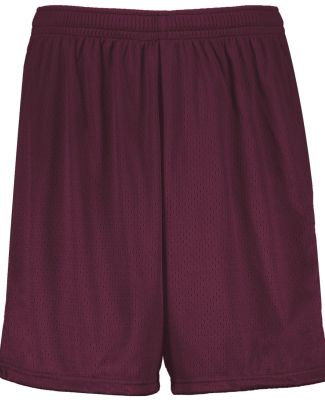 Augusta Sportswear 1850 Modified 7" Mesh Shorts in Maroon