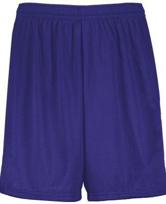 Augusta Sportswear 1850 Modified 7" Mesh Shorts in Purple