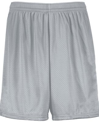 Augusta Sportswear 1850 Modified 7" Mesh Shorts in Silver