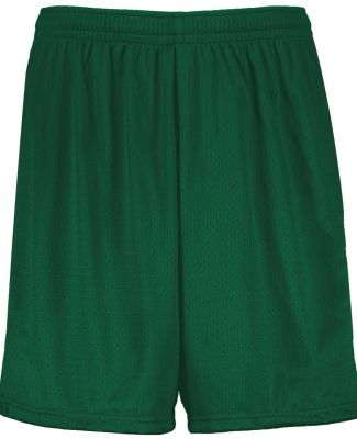 Augusta Sportswear 1851 Youth Modified Mesh Shorts in Dark green